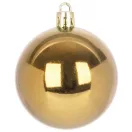 MagicHome karácsonyi gömbök, 20 db, 6 cm, arany, karácsonyfára