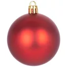MagicHome karácsonyi gömbök, 20 db, 6 cm, piros, karácsonyfára