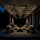 Műfenyő, MagicHome Vianoce, 180 cm, 1980 LED, melegfehér, IP44, beltéri/kültéri