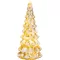 Műfenyő, MagicHome Vianoce, 34 cm, 15 LED, melegfehér, beltéri, asztali elhelyezésre, elemes (2 db AA)