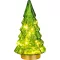 Műfenyő, MagicHome Vianoce, 34 cm, 12 LED, melegfehér, beltéri, asztali elhelyezésre, elemes (2 db AA)