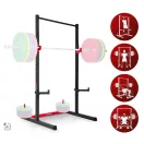 Edzőtorony, állítható magasságú, Neo-Sport Apex Frame 130400, 113 x 115 x 221 cm, szabadonálló kivitel, univerzális, 250 kg teherbírás