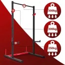 Edzőtorony, állítható magasságú, Neo-Sport Apex Frame 130400, 113 x 115 x 221 cm, szabadonálló kivitel, univerzális, 250 kg teherbírás