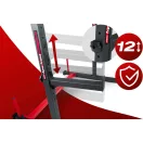 Edzőtorony, állítható magasságú, Neo-Sport Apex Frame 130400, 113 x 115 x 221 cm, szabadonálló kivitel, univerzális, 250 kg teherbírás