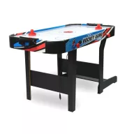   Léghoki asztal, Neo-Sport NS-427 Air Hockey, fehér, 120 x 60 x 72 cm, összecsukható, MDF és PVC, légáram rendszer, 2 ütővel és 2 koronggal, analóg számláló, hálózati (220-240 V)