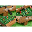 Csocsóasztal, Neo-Sport NS-436, zöld, 51 x 29,5 x 12 cm, hordozható, 18 játékos, 2 labda, 6 krómozott rúd, csúszásgátló fogantyúk, kézi számláló