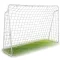 Futballkapu, Neo-Sport NS-457, 215 x 153 x 76 cm, fehér keret, fehér PE háló, fém váz, időjárásálló, 4 db rögzítő, könnyű kivitel, szerszám nélkül összeszerelhető