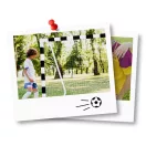 Futballkapu, Neo-Sport NS-460, 300 x 160 x 90 cm, fekete-fehér, fehér PE háló, fém váz, időjárásálló, keretvédő fedéllel, szerszám nélkül összeszerelhető