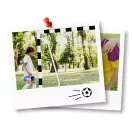 Futballkapu, Neo-Sport NS-465, 300 x 200 x 120 cm, fekete-fehér, fehér PE háló, fém váz, időjárásálló, keretvédő fedéllel, szerszám nélkül összeszerelhető