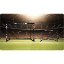 Futballkapu, Neo-Sport NS-472, 300 x 200 x 120 cm, fekete keret, fekete PE háló, fém váz, időjárásálló, keretvédő fedéllel, szerszám nélkül összeszerelhető