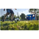 Célzóponyva futballkapura, Neo-Sport, 180 x 120 cm, sötétkék, vízálló, ütésálló, rögzítőkkel, könnyű felszerelés