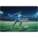 Futballkapu, Neo-Sport NS-487, 180 x 120 x 60 cm, fekete keret, fekete PE háló, fém váz, időjárásálló, keretvédő fedéllel, szerszám nélkül összeszerelhető (TE1487)