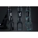 Trükkroller, SOKE XTR, türkiz/fekete, 87 cm, 11 cm 88A alumínium magos kerekek, ABEC-9 csapágy, T kormány, HIC kompresszió, Hybrid Steel fék, tripla króm bilincs, maximum 100 kg