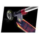 Kaszkadőr roller, SOKE PRO, sötétkék, 85 cm, 11 cm 88A PU kerekek, ABEC-9 csapágy, alumínium Y kormány, HIC kompresszió, Flex Fender fék