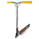 Kaszkadőr roller, SOKE PRO, sötétkék, 85 cm, 11 cm 88A PU kerekek, ABEC-9 csapágy, alumínium Y kormány, HIC kompresszió, Flex Fender fék