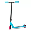 Kaszkadőr roller, SOKE GO!, türkiz, 83 cm, 10 cm 88A PU kerekek, ABEC-9 csapágy, Y kormány, Flex Fender fék, tripla alumínium bilincs