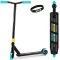 Kaszkadőr roller, SOKE GO!, fekete, 82 cm, 10 cm 88A PU kerekek, ABEC-9 csapágy, Y kormány, Flex Fender fék, tripla alumínium bilincs