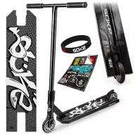   Trükkroller, SOKE BOX, fekete, 92 cm, 11 cm 88A alumínium magos kerekek, ABEC-9 csapágy, T kormány, SCS kompresszió, Flex Fender fék, négy csavaros 4NEROClamp bilincs, maximum 100 kg