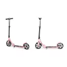 Klasszikus roller, SOKE City, rózsaszín, összecsukható, 20 cm 88A PU kerekek, ABEC-9 csapágy, kézi és lábfék, állítható magasság, maximum 100 kg