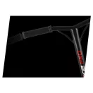 Kaszkadőr roller, SOKE PRO, piros, 85 cm, 11 cm 88A PU kerekek, ABEC-9 csapágy, HIC kompresszió, Y kormány, max. 100 kg