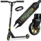 Kaszkadőr roller, SOKE PRO, arany, mintás, 85 cm, 11 cm 88A PU kerekek, ABEC-9 csapágy, HIC kompresszió, Y kormány, max. 100 kg