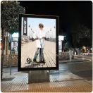 Klasszikus roller, SOKE City, szürke, összecsukható, 20 cm 88A PU kerekek, ABEC-9 csapágy, kézi és lábfék, állítható magasság, maximum 100 kg