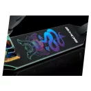 Kaszkadőr roller, SOKE XTR Street Rainbow, fekete, 87 cm, 11 cm PU kerekek, ABEC-9 csapágy, HIC kompresszió, Flex Fender fék, alumínium deck