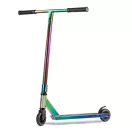 Kaszkadőr roller, SOKE EVO Street, neokróm, 83 cm, 10 cm 88A PU kerekek, ABEC-9 csapágy, 360°-ban forgó T kormány, Flex Fender fék, maximum 100 kg