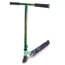 Kaszkadőr roller, SOKE EVO Street, neokróm, 83 cm, 10 cm 88A PU kerekek, ABEC-9 csapágy, 360°-ban forgó T kormány, Flex Fender fék, maximum 100 kg