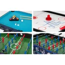 Multifunkciós játékasztal, Neo-Sport NS-801, 12 az 1-ben, 106 x 59 x 90 cm, gyors játékváltás, állítható lábak, teljes kiegészítők