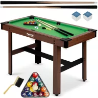   Biliárdasztal, Neo-Sport NS-807, zöld, 122 x 61 x 76 cm, állítható lábak, 16 db golyó, 2 dákó 92 cm, 1 háromszög, 2 kréta