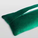 Lábtartós fotel, Sofotel Norse, zöld, lábtartóval, füles kialakítás, kárpitozott, bükkfa, filccel alábélelt lábak, levehető huzatú párna, skandináv stílus