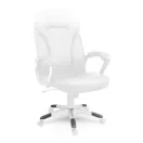 Szék talp, Sofotel EG-222, 64 cm, fekete, ezüst, 50 mm gázlift furat, 11 mm kerékcsap