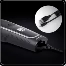 Akkumulátoros univerzális vágó, Berdsen BD-262, fekete, 5 W, 6 az 1-ben, acél penge, 1–12 mm, LCD kijelzős, Li-Ion 3,7 V 600 mAh, USB-C töltés, multigroomer