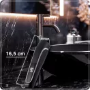 Akkumulátoros univerzális vágó, Berdsen BD-262, fekete, 5 W, 6 az 1-ben, acél penge, 1–12 mm, LCD kijelzős, Li-Ion 3,7 V 600 mAh, USB-C töltés, multigroomer