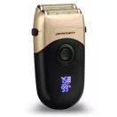 Akkumulátoros borotva, Berdsen BD-266, fekete, 5 W, kétrétegű ollók,  Li-ion 3,7 V 900 mAh, USB-C töltés