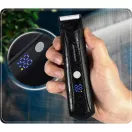Akkumulátoros testszőrnyíró, Berdsen BD-267, fekete, 5 W, acél penge, 3-12 mm, LCD kijelzős, Li-ion 3,7 V 600 mAh, USB-C töltés