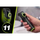 Akkumulátoros haj- és szakállvágó, Berdsen BD-272, fekete, 5 W, 2 az 1-ben, acél penge, 1-11 mm, LCD kijelzős, Li-ion 3,7 V 1200 mAh, USB-C töltés