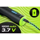 Akkumulátoros haj- és szakállvágó, Berdsen BD-272, fekete, 5 W, 2 az 1-ben, acél penge, 1-11 mm, LCD kijelzős, Li-ion 3,7 V 1200 mAh, USB-C töltés