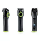 Akkumulátoros haj- és szakállvágó, Berdsen BD-272, fekete, 5 W, 2 az 1-ben, acél penge, 1-11 mm, LCD kijelzős, Li-ion 3,7 V 1200 mAh, USB-C töltés