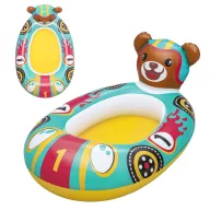   Gumimatrac, BESTWAY, türkiz, maci forma, 109 x 69 cm (34170-02)