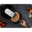 Sütőpapír Air Fryer forrólevegős sütőhöz, Berdsen, 16 cm, 20 db, natúr barna, hőálló kivitel, tapadásmentes, kör alakú