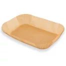 Sütőpapír Air Fryer forrólevegős sütőhöz, Berdsen, 22 × 14 cm, 50 db, natúr barna, hőálló kivitel, tapadásmentes, téglalap alakú