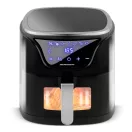 Air Fryer forrólevegős sütő, Berdsen BD-652, 5 l, ezüst/fekete, olaj nélküli sütés, hőszigetelést biztosító ház, nem igényel sütőpapírt, 1500 W