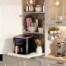 Air Fryer forrólevegős sütő, Berdsen BD-652, 5 l, arany/fekete, olaj nélküli sütés, hőszigetelést biztosító ház, nem igényel sütőpapírt, 1500 W