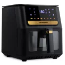 Air Fryer forrólevegős sütő, Berdsen BD-655, 6,5 l, fekete, olaj nélküli sütés, érintőkijelzős, 8 programos, ablakos kosár, LED világítás, 1700 W