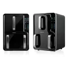 Air Fryer forrólevegős sütő, Berdsen BD-664, 12 l, fekete, kétkamrás, olaj nélküli sütés, érintőkijelzős, 8 programos, ablakos kosár, függőleges, 2800 W