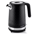 Vízforraló, Berdsen BD-705, 1700 ml, fekete-ezüst, 1850-2200 W, fém ház, szárazonforrás elleni védelem, 360°-os talp, világító kapcsoló, kivehető vízkőszűrő
