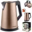 Vízforraló, Berdsen BD-708, 1700 ml, réz, 1850-2200 W, duplafalú, szárazonforrás elleni védelem, nem melegedő burkolat, melegen tartás 2 óráig, 360°-os talp
