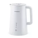 Vízforraló, Berdsen BD-709, 1700 ml, fehér, 1850-2200 W, duplafalú, érintőpaneles hőfokbeállítás, nem melegedő fogantyú, melegen tartás 2 óráig, 360°-os talp, hőmérővel